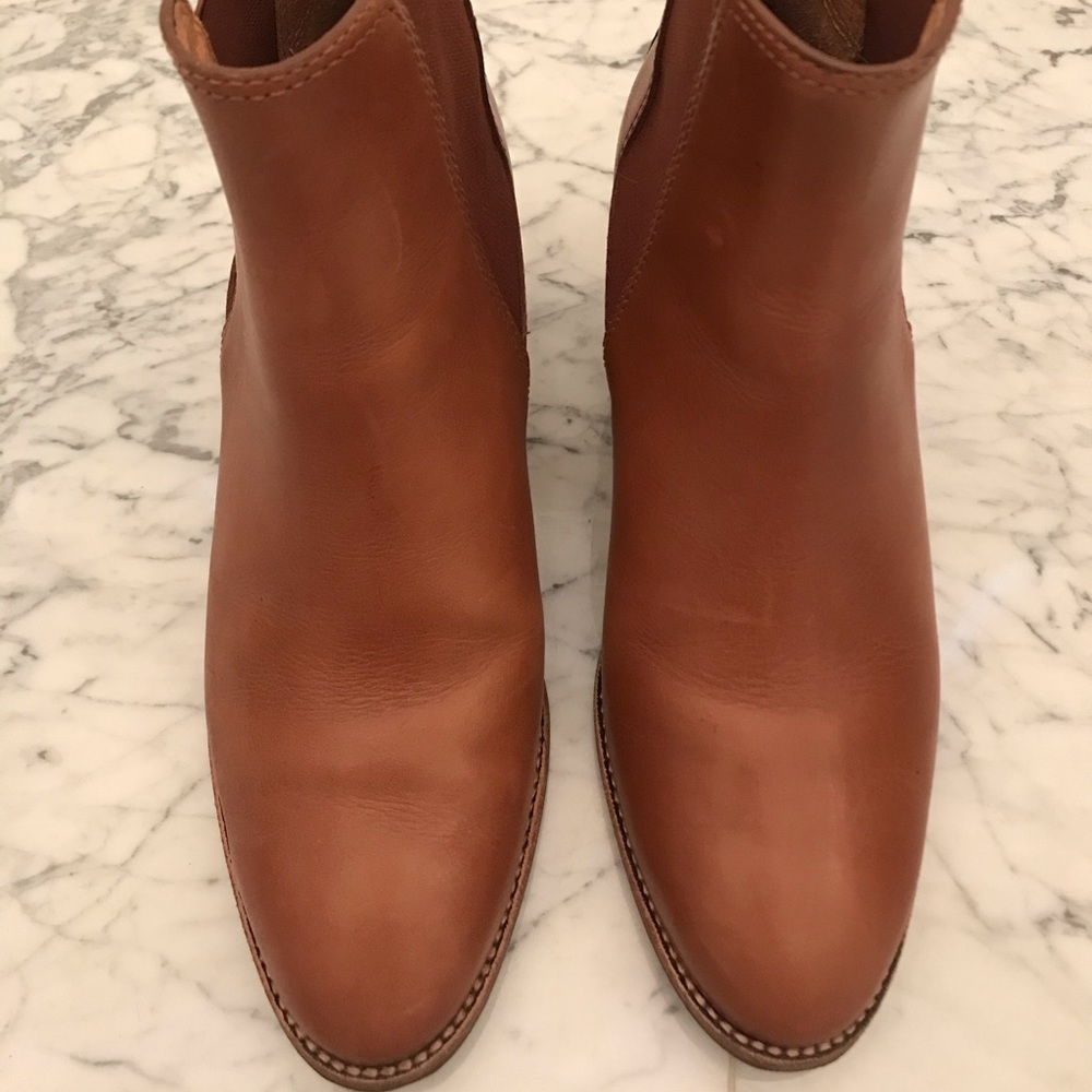 Madewell Brown Ankle Boots